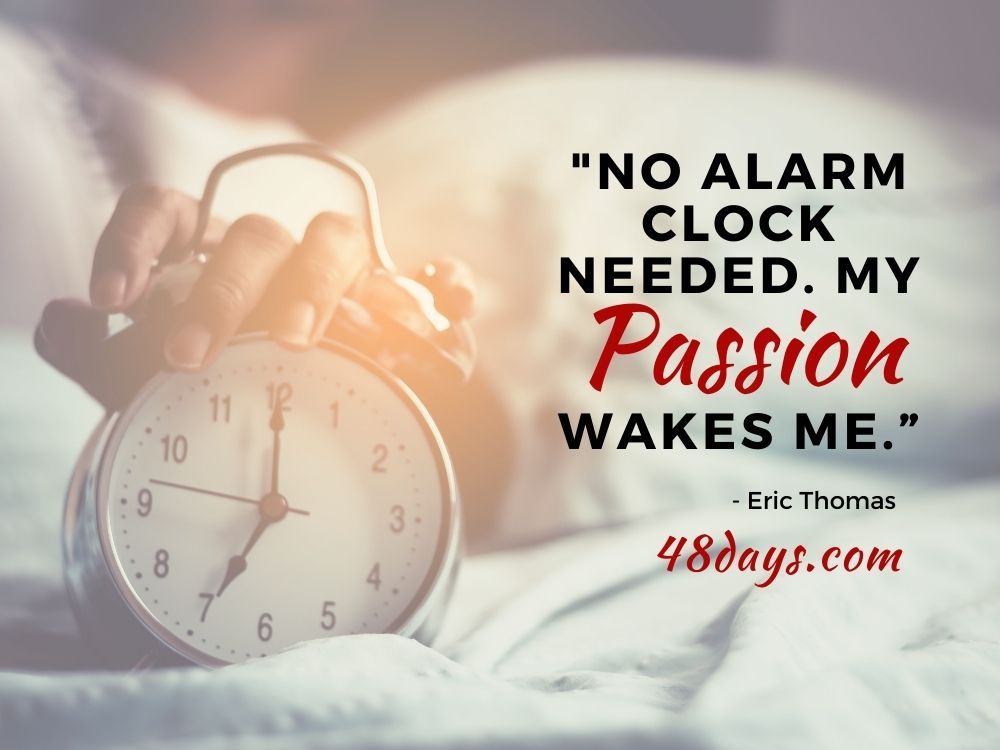 If “you wake up every morning to your alarm clock’s warning” like our intro song Takin Care of Business, you probably aren’t getting enough sleep. With work you love and getting ample sleep, you won’t need an alarm clock. Here’s a process for doing both. buff.ly/3m78yEV