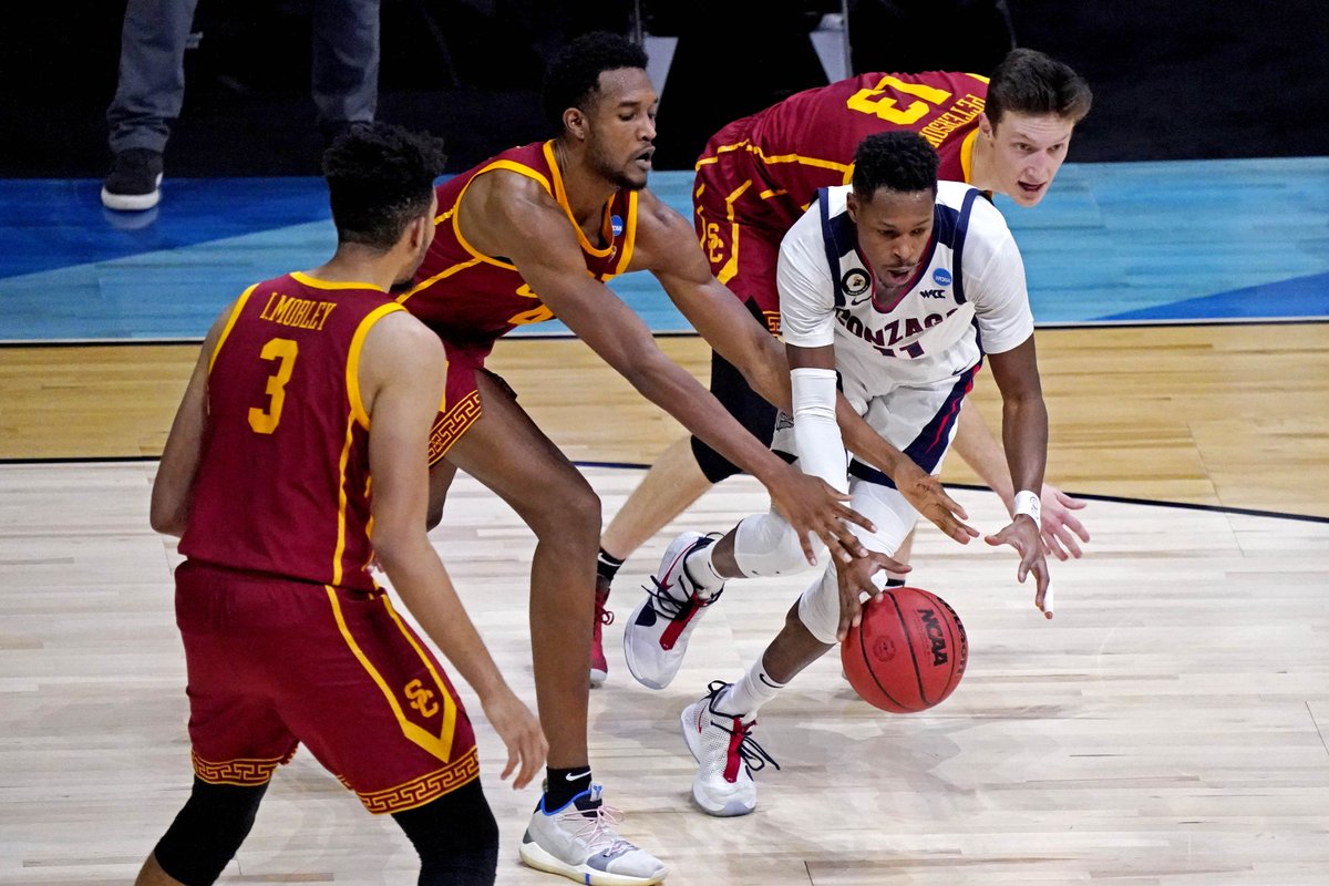 USC eliminated after blowout loss to Gonzaga conquestchronicles.com/2021/3/30/2235…