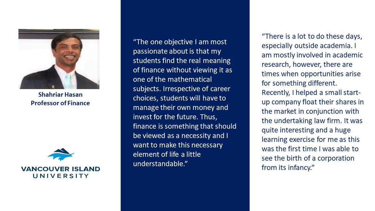 Join us on our LinkedIn to learn more about a diversity of insightful perspectives from our fabulous faculty.

At VIU, we take you to your success!

Link: linkedin.com/posts/viu-mba-…

#VIU #worldviu #LoveWhereYouLearn