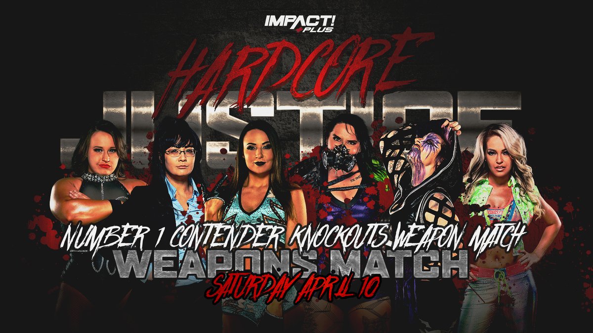 Title vs Career and Weapons Match Announced For Harcore Justice