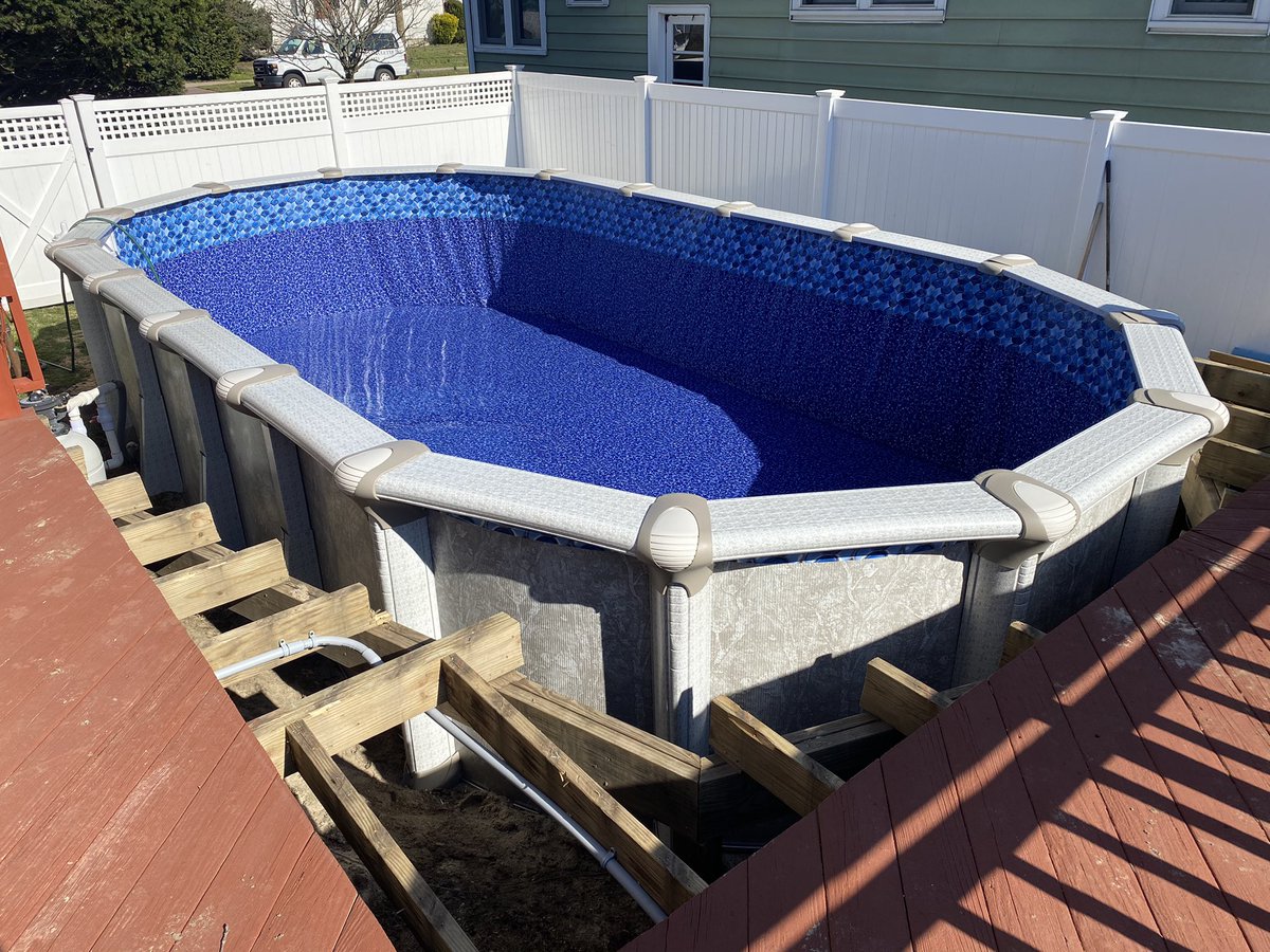 sparklepoolsli's tweet photo. For us, it’s all about the process.  The finished product will always be that much better when you pay attention to detail throughout the process.  We strive to leave every yard to our highest standard.

 #abovegroundpool #longislandpools #tuesdaythoughts #tuesdayvibes https://t.co/bia2Vv2WiI