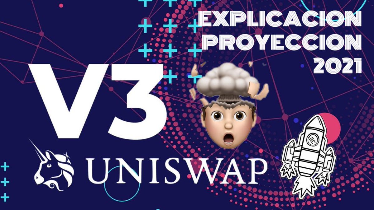 DeiverFlorez's tweet photo. 🚨ESTRENO mañana 8 am (COL-Centro) &amp; 15h (España)

💥LLEGO UNISWAP V3!!Facil Explicacion|📈😱Gran oportunidad en inversion? 

PREMIER:
https://t.co/mF50dAFA4b via @YouTube

#Uniswap #UniswapV3 $UNI @Uniswap #DeFi $MIST 
@_alchemistcoin #InveMania @defipulse https://t.co/L2Qgpv450a