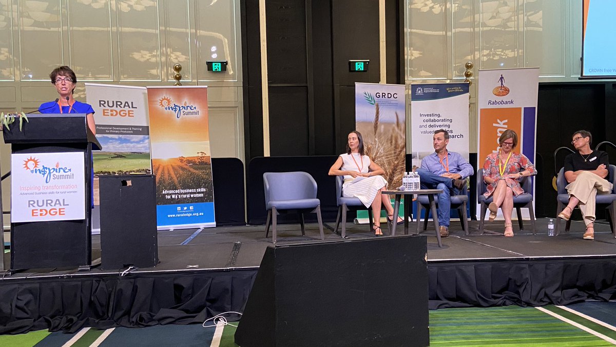 RuralEdgeAus's tweet photo. Another #powerhousepanel sharing their experiences of leadership programs. Led by @imontheroadagn ARLP participant & Rural & Regional Advancement Foundation Chair #inspire2021 https://t.co/W6rf4Y2jJE