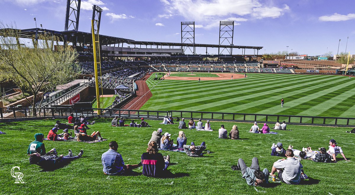 Rockies's tweet photo. The book is closed on an outstanding, productive #RoxSpring camp. Thank you to our @SaltRiverFields family and everyone for following along!
It was great watching this group come together and make strides. Now we kick it up a notch. Now the wins and losses count. Now we gooo! https://t.co/eLSliJAfOV