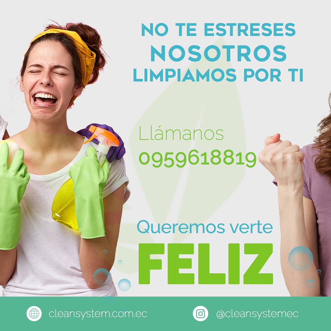 DCuencaOficial's tweet photo. Si buscas el mejor servicio para limpieza de departamentos y casas.
Te recomendamos #CleanSystem expertos en limpiar y ordenar.
Recuerda #CleanSystem
lo hace por ti!
Consulta más información en https://t.co/tCNt0lLESd https://t.co/UUOQo7avrD