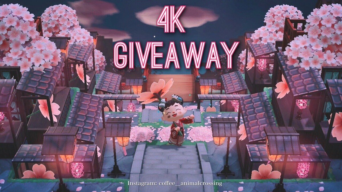 Ig 4K, thank you for support 🙌🏻
Giveaway event is now held, Please go to Instagram for details
 Ig: instagram.com/coffee__animal…
#マイデザまとめ #マイデ #AnimalCrossingNewHorizons    
#ACNHdesign #あつ森 #ACNH  #どうぶつの森
