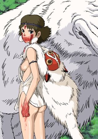 Where princess mononoke hentai