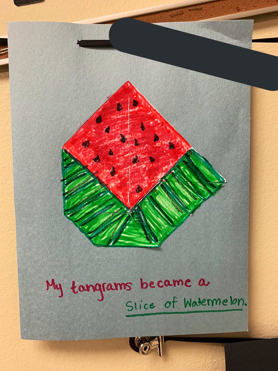 mrsahowell3's tweet photo. Wrapped up Middle Ages China with Tangram puzzles! https://t.co/12t1oNeHfl