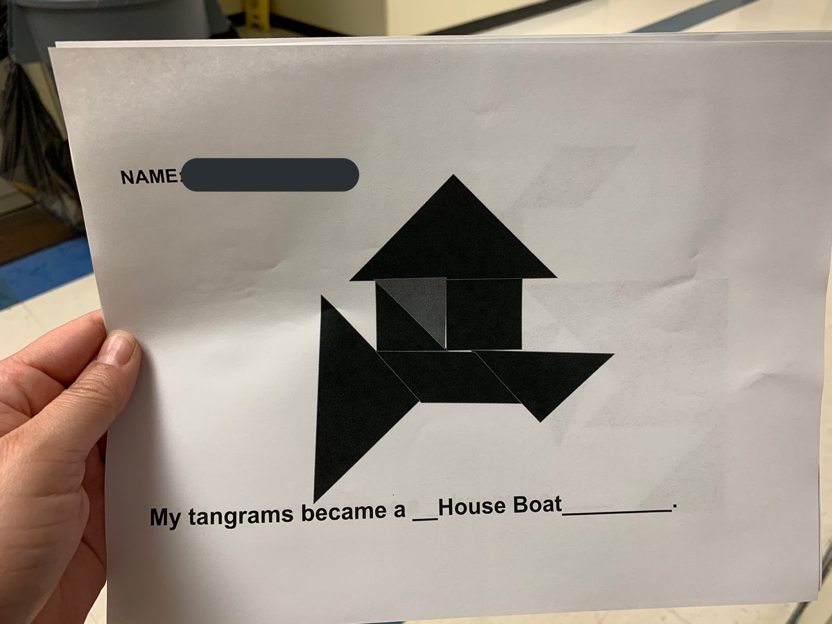 mrsahowell3's tweet photo. Wrapped up Middle Ages China with Tangram puzzles! https://t.co/12t1oNeHfl