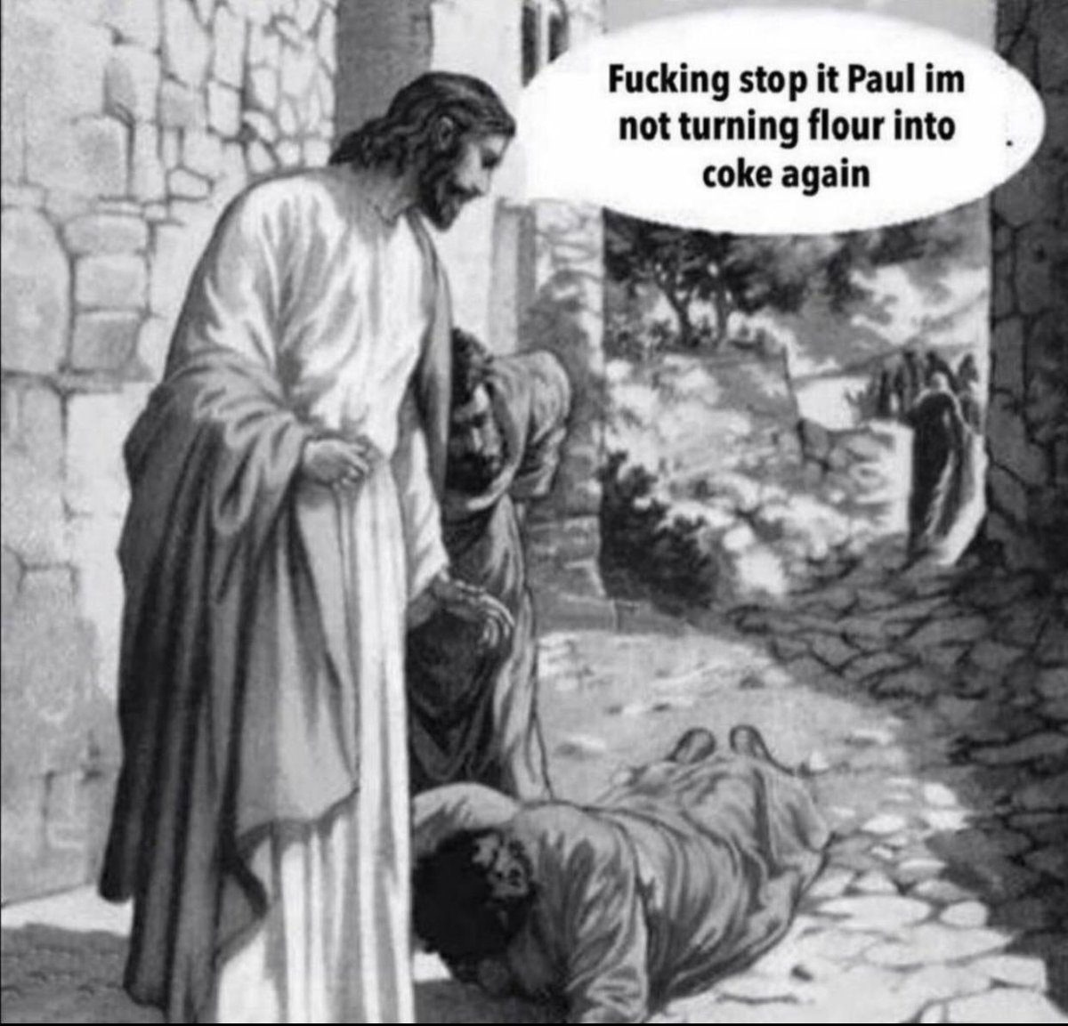 myunclesmemes's tweet photo. Fucking stop paul. https://t.co/jP42P4g8sN