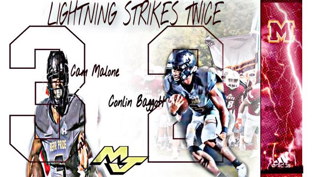 MJGOLDENBEARFB's tweet photo. @MCScots are getting a dynamic duo. They can bring the thunder but the bolt is brutal. #MJDNA https://t.co/2WUsQsBVzk