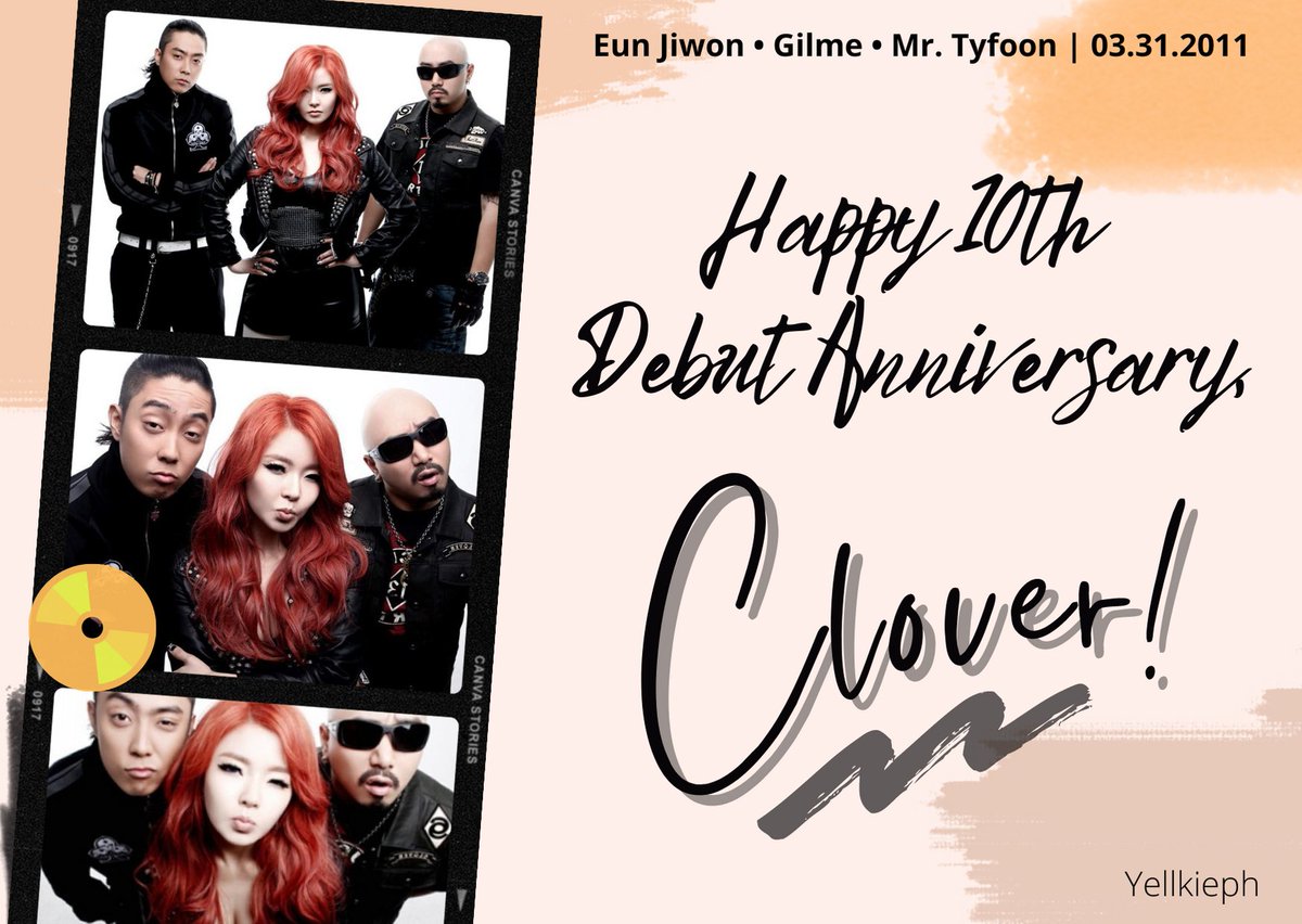 yellkieph's tweet photo. Happy 10th Debut Anniversary to the Hip hop trio Clover! 🎉♤🖤

#CLOVER♤ #EUNJIWON #GILME #MRTYFOON #클로버 #은지원 #미스터타이푼 #길미 #YELLKIEPH #YELLOWKIESPHILIPPINES https://t.co/Ens6y9q9ud