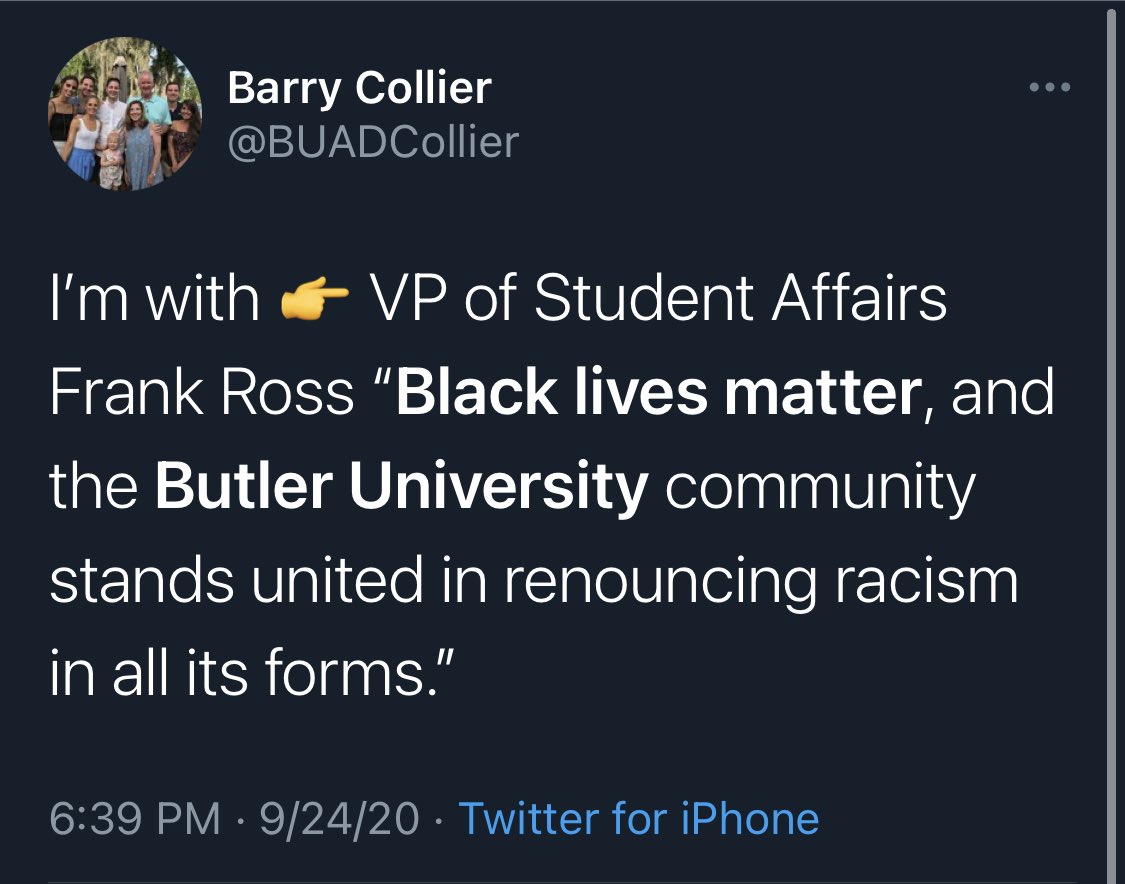 ButlerUDems's tweet image. They only want to have an open dialogue when it makes them look good. #TheButlerWay