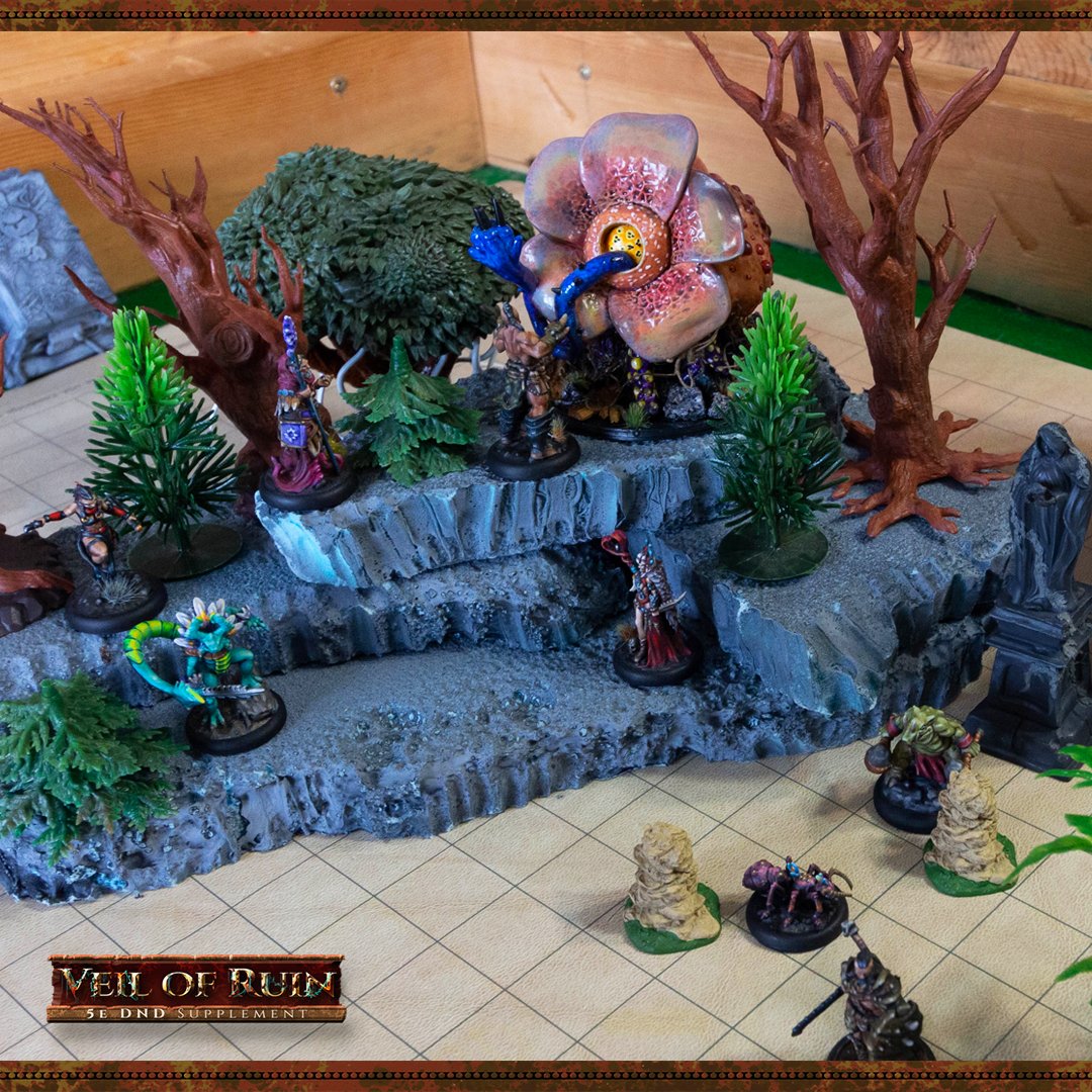 ProDarkWater's tweet photo. Happy Tuesday everyone! Tonight we are playing Veil of Ruin: 5e Setting and Miniatures.

Let us know what you all are playing tonight?

#dnd #dndart #ttrpg #dnd5e #rpg  #dungeonsanddragons #d20 #dungeonsanddragons5e#tabletopgames #tabletop #dungeonmasterlife https://t.co/L8kwpzYv3g