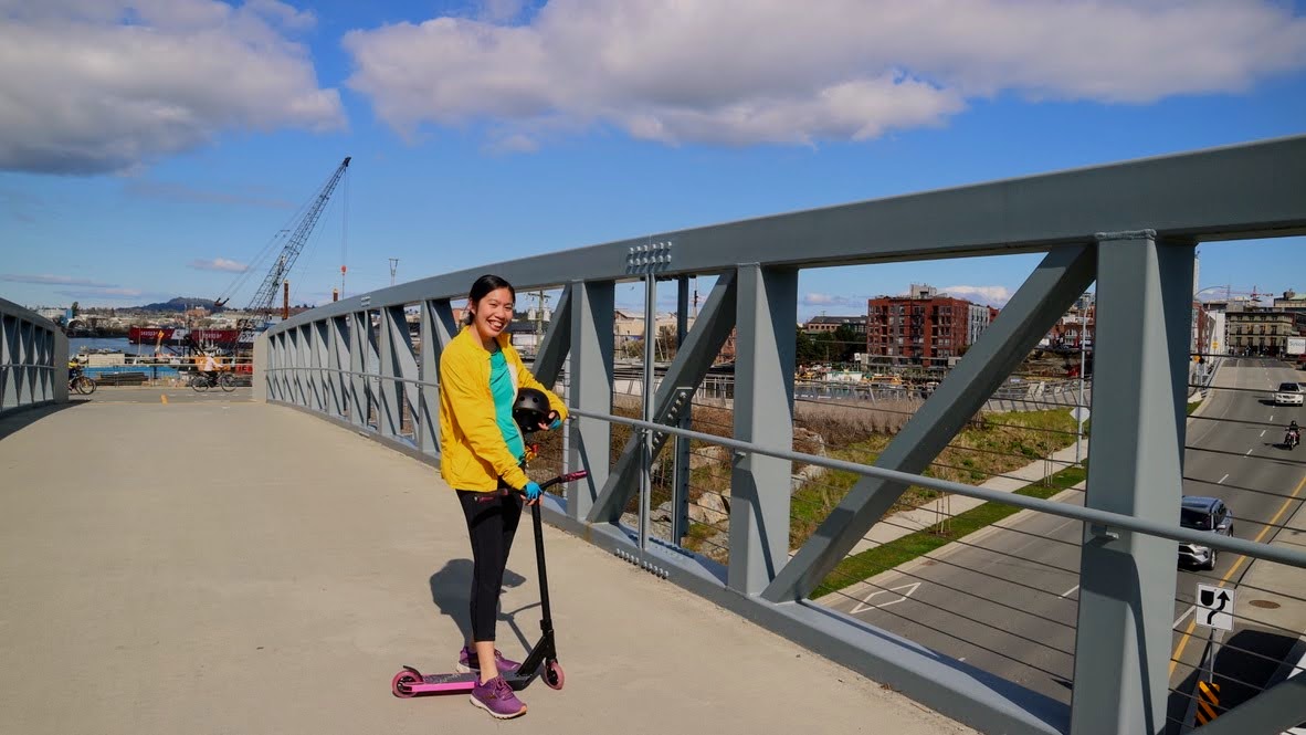 Updates: What'dya know, I'm not actually that sore?! Donations have been coming in, so far $355 USD have been raised! Woohoo! Can we make it to $635 USD to successfully get one child in a rural community out of child labour for one year? #scooterforafuture