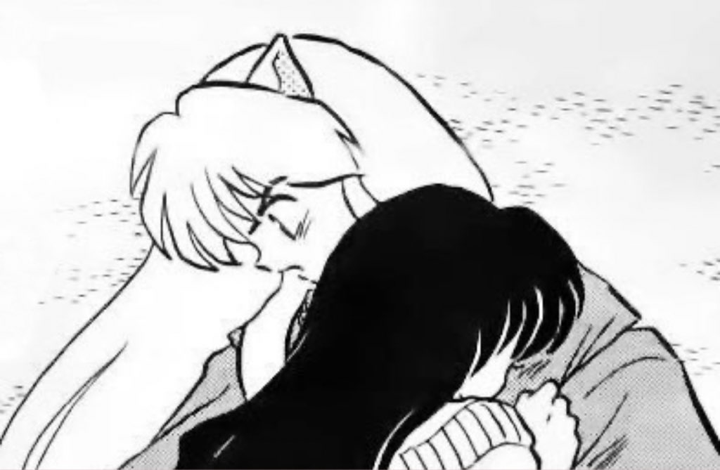 mangakagome's tweet photo. the way... inukag hold each other.... 🚶‍♀️ https://t.co/O8EkxyQEWj