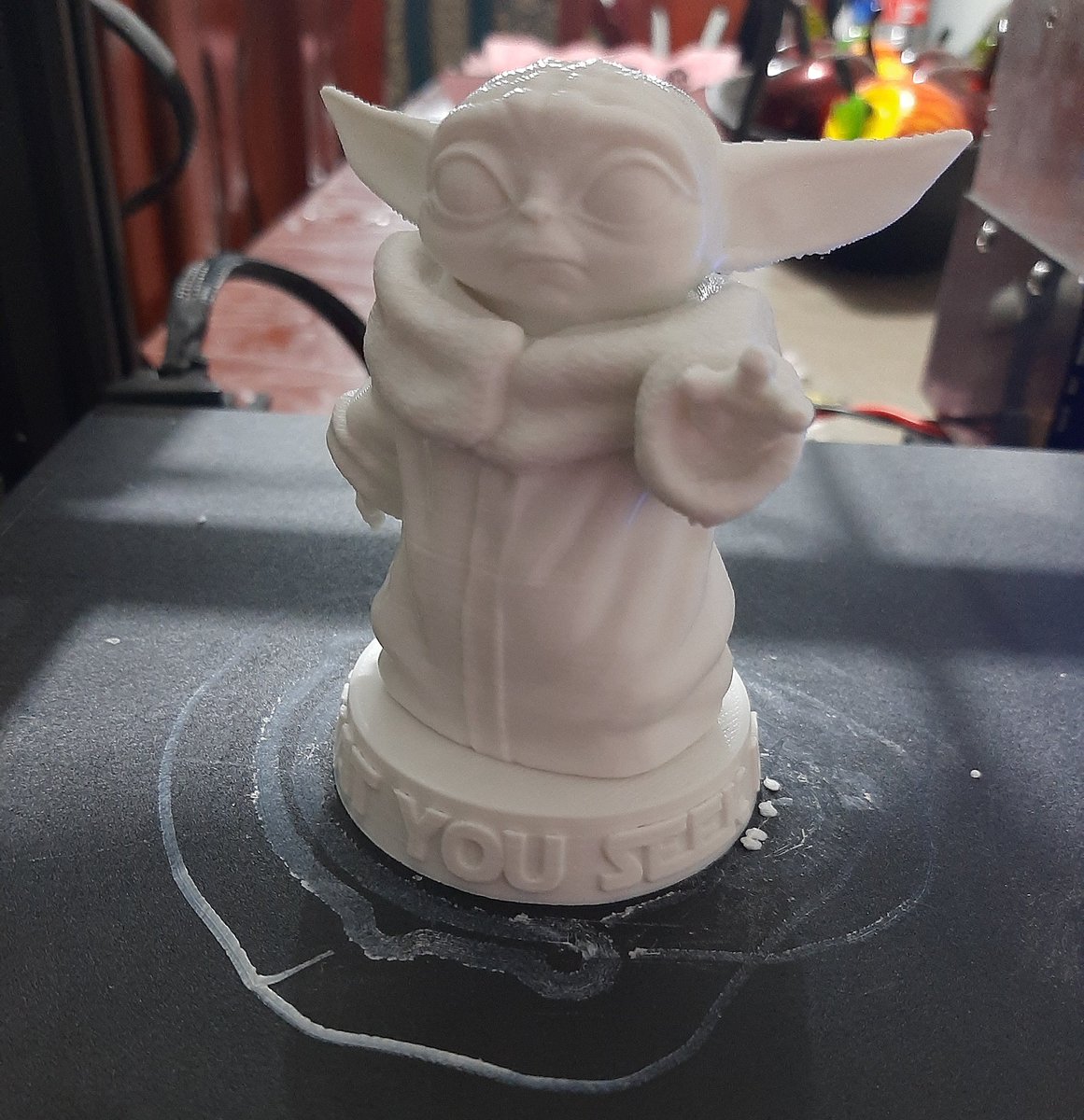 xuridi's tweet photo. #babyyoda #3dmaker #3dprinter https://t.co/Su3HWVlDSU