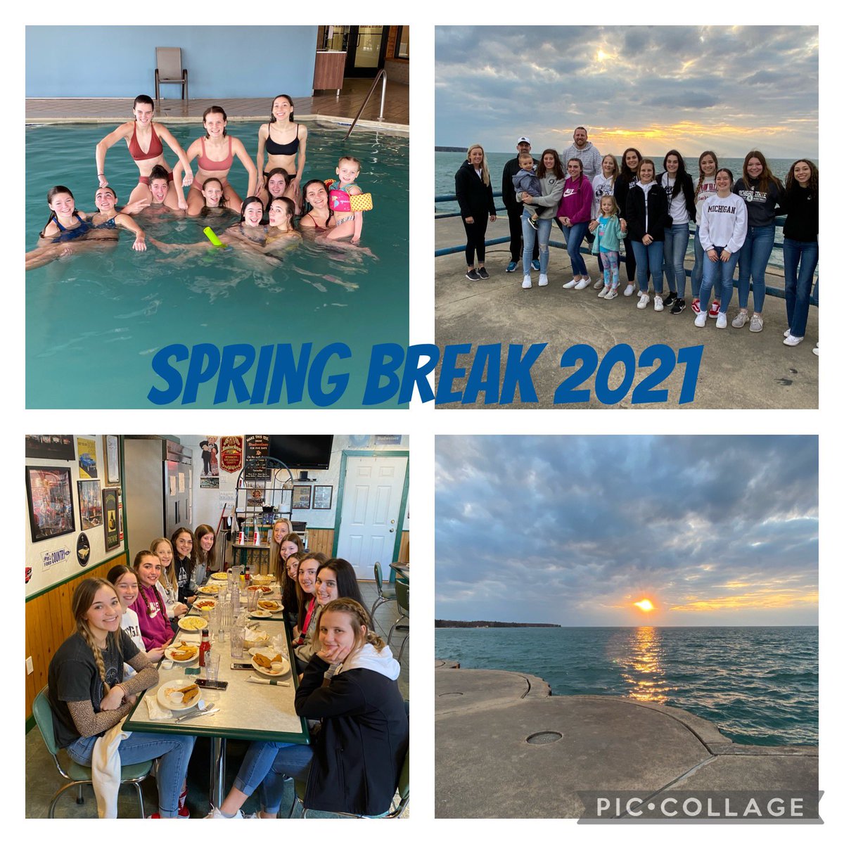 Spending our Spring Break prepping for a Regional Championship game! 🙌🏼
This morning the girls got a good practice in and then enjoyed some time together. 🖤🤍🖤
Tomorrow we’ll get one more practice in before our game against Hemlock at 7:00pm.
