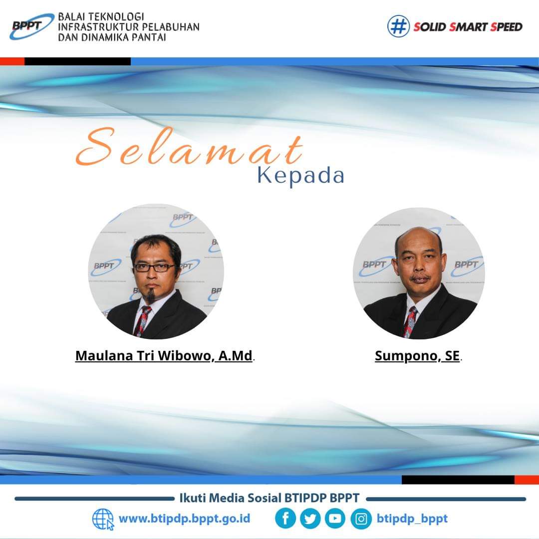 btipdp_brin's tweet photo. Dua Pegawai BTIPDP-BPPT resmi dilantik oleh Sekretaris Utama BPPT Dadan M. Nurjaman secara daring. Pegawi tersebut adalah Maulana Tri Wibowo, https://t.co/IKdEz7fQ1H. dan Sumpono, SE.yang resmi mengemban Pejabat Pranata Keuangan APBN. Sekali lagi selamat dan semoga amanah
#btipdp https://t.co/fVoQznNVSz