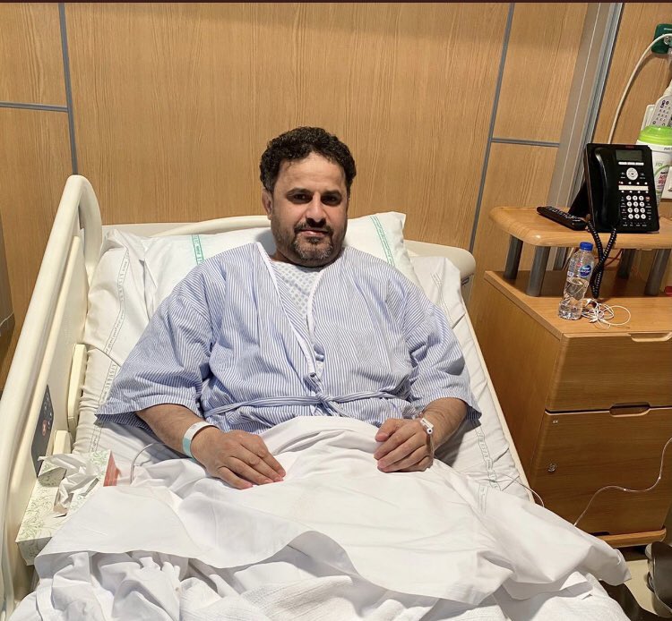 🔴تتقدم أسرة #صحيفة_عين_الحقيقه بالتهاني والتبريكات لإبن #حائل الشهم صاحب المواقف الطيبه و المشرفه والمبادرات المستمره في سبيل الخير والعطاء #علي_بن_محمد_الضبعان بنجاح عملية تبرعه بكليته لعائشة الاسلمي التي كانت تعاني من الفشل الكلوي فكان سبب بعد الله في نهاية معاناتها .
