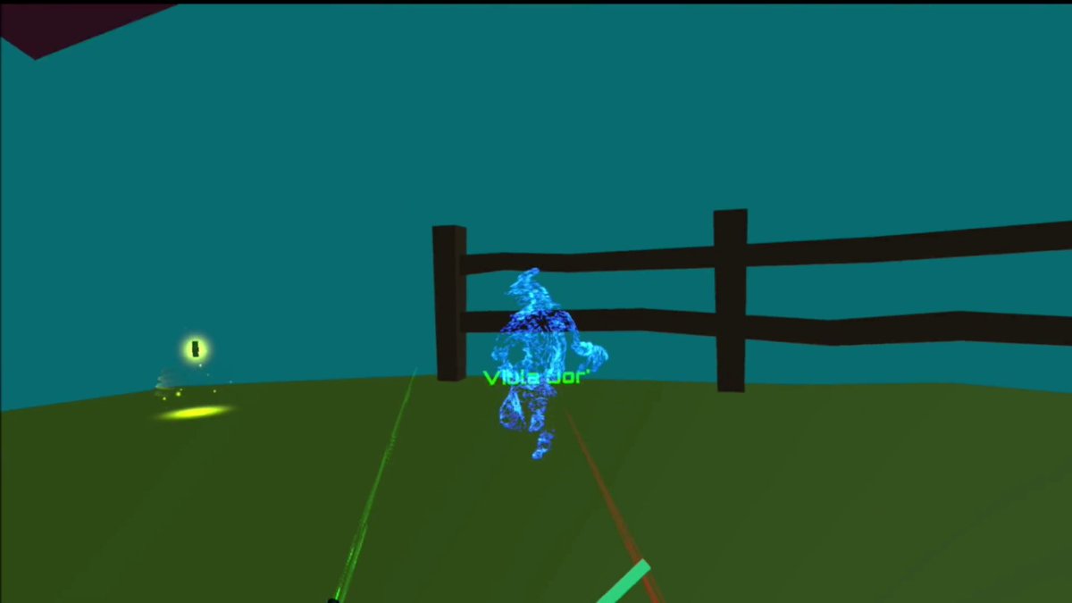 DreamTeamMobile's tweet photo. #BattleArenaVR #Beta 2.16.330 - Better linker, characters dissolve, wind rush and faster revolver #IndieGames #IndieDev #everydayscreenshot #Oculus #VR #Quest #Quest2 #MadeWithUnity https://t.co/Owt1yQ1BRU