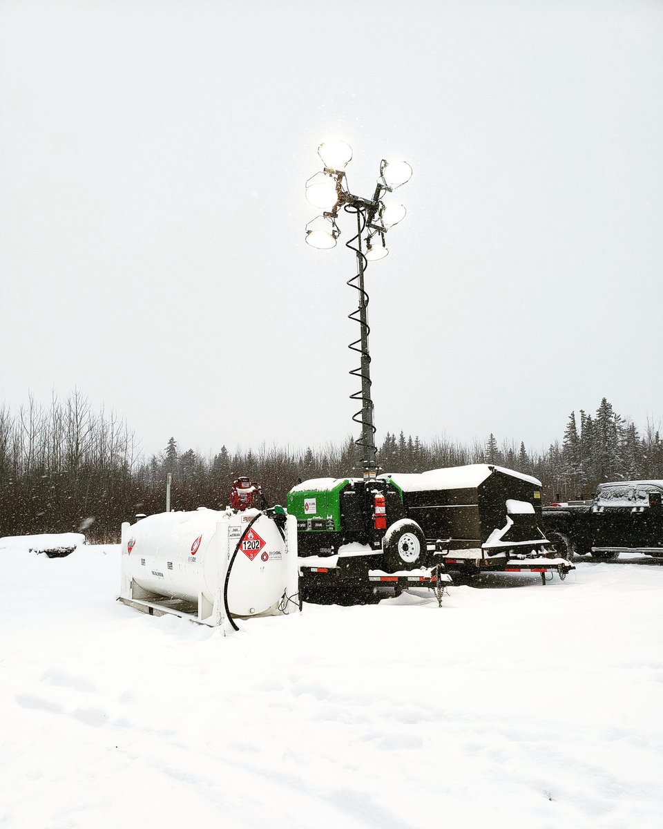 Will this be our last week of winter in Northern Alberta? 🤞Maybe not... 🤷‍♂️

#bigoilrentals #oilfield #frac #fuelskid #lighttower #allmand #20kw #envirotrailer #completions #grandeprairie #hythe #wembley #albertaoil #familybusiness #oilfieldrentals #fuelstorage #powergeneration