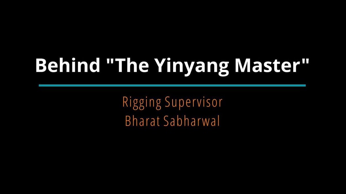 Tau Films Rigging Supervisor Bharat Sabharwal talks about the muscle dynamics, simulation/rigging setup of the Red Monster and the Cimu Large Hand in Weiran Li's, "The Yinyang Master" (2021). 
buff.ly/3cxKjN9