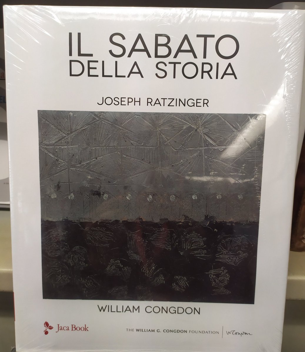 Cattolibri's tweet photo. IL SABATO DELLA STORIA Meditazioni di Joseph Ratzinger sul Sabato Santo #pasqua #sabatosanto #settimanasanta #jacabook #ratzinger https://t.co/2tLcVYonOb