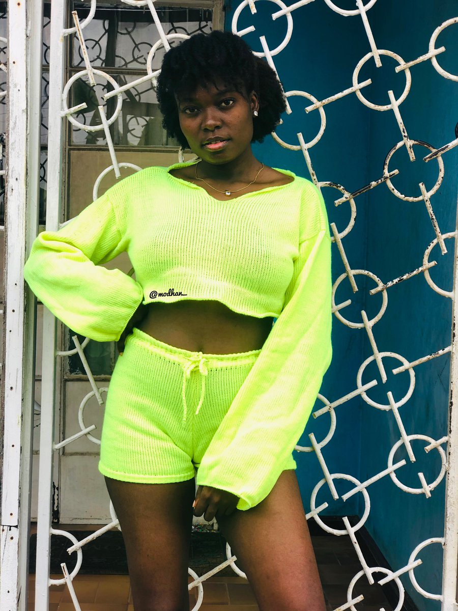 modhaan's tweet photo. Knitted Two Piece Set Available.
Price: $30 - $40 | Size Small(N9,000), Medium(N10,000), Large(N11,000+)
#modhan #handmade #knitwear #nigerianknitter #knittedfashion #knitoutfit https://t.co/UQupfkMfLL