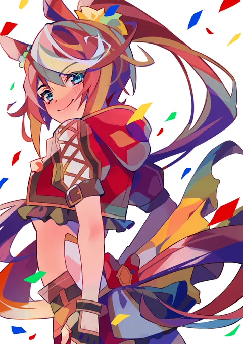 トウカイテイオー
ほしい(でない)
#ウマ娘 