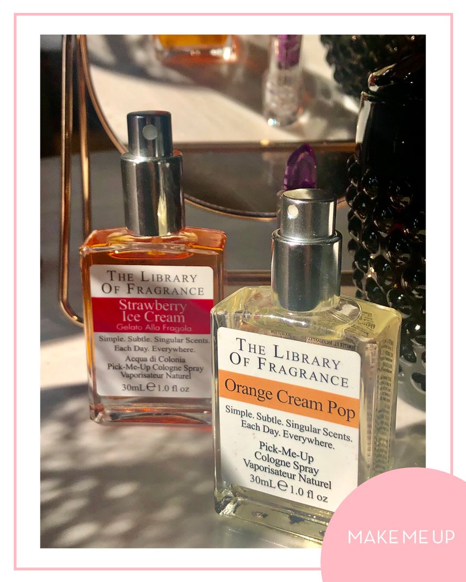 Ανυπομονούμε να έρθει το καλοκαίρι όπου μαζί του θα απολαύσουμε ξανά τα αγαπημένα μας παγωτά! Μέχρι τότε θα φοράμε ασταμάτητα το “strawberry ice cream” 🍓 &amp; “orange cream pop” 🍊 της Library of fragrance που φέρνουν το καλοκαίρι λίγο πιο κοντά! 😎