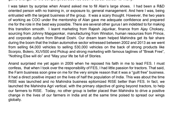 Sharad9Dubey's tweet photo. Letter From @GoenkaPk To Employees At @MahindraRise 

Pawan Goenka To Retire As MD, CEO And Board Member On 2nd April After 27 years.

Right from the heart. Regrets, learning, future, journey

Auto industry will miss your presence.

@CNBC_Awaaz @YatinMota @deepaliranaa https://t.co/tMMJWJClyI