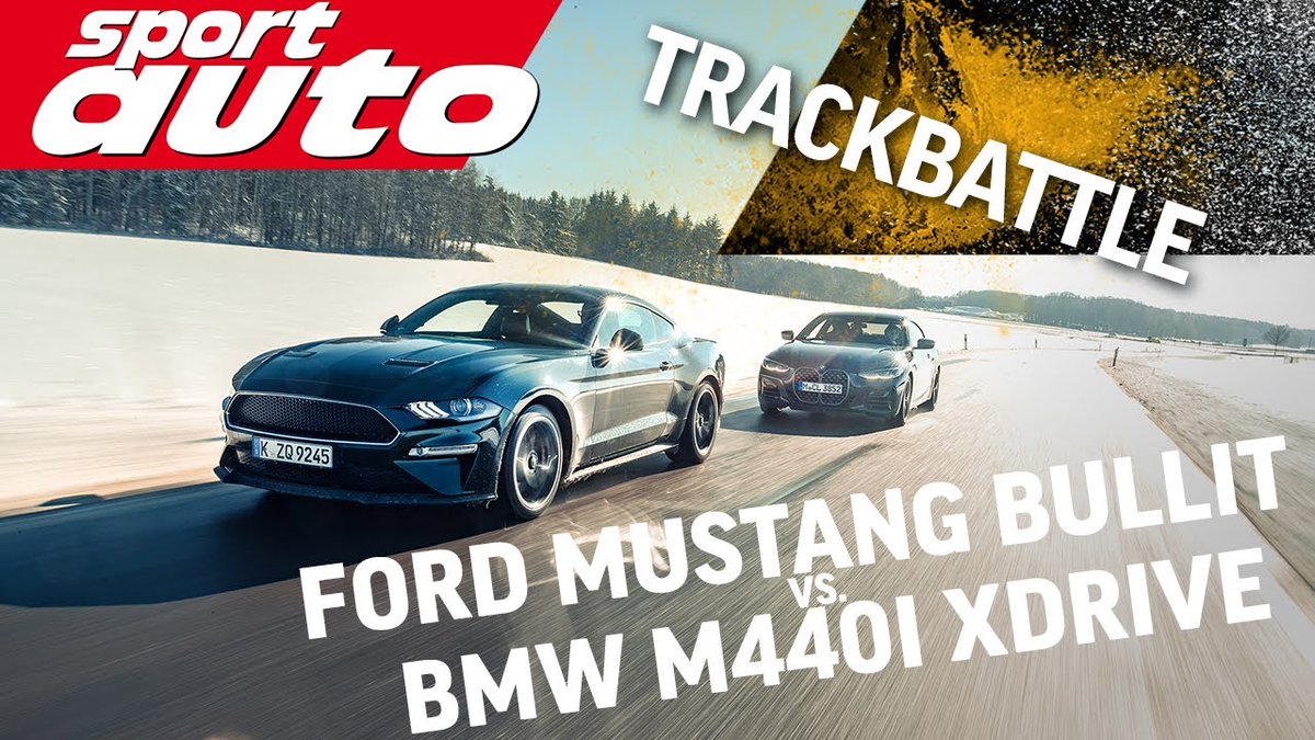 GermanBoost's tweet photo. Track Battle: BMW G22 M440i xDrive vs. Ford Mustang Bullitt https://t.co/KlELvSvo86 https://t.co/96rolCw3of