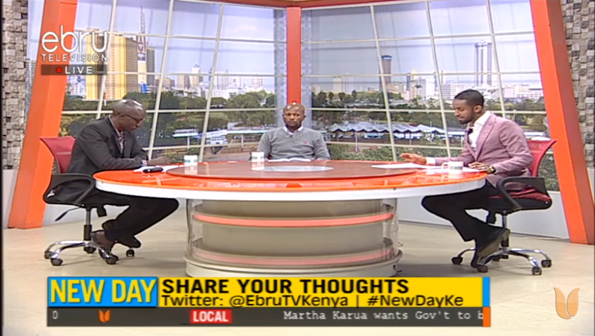 EbruTVKenya's tweet photo. Economists Dr. Abraham Rugo and Johnson Denge are live on #NewDayKe with @AyubAbdikadir to discuss about 'Lockdown Economy' https://t.co/VPoR3ZuXzj