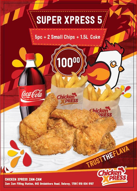 ExpressZam's tweet image. Just a call away +27 (10) 634-0107 and get this special delivered to you 🥰😋