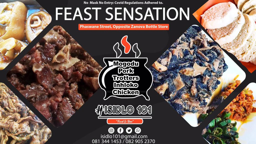 Thulz547's tweet image. Please do join ISIDLO101 From the 2nd - 5th of April 2021 eDaveyton, from 10 Ekuseni until late. Cooler Box and Hubbly are welcome.
Carwash also available onsite 

OPPOSITE KA ZANOVA eDaveyton
#Isidlo101 
#Easterweekendvibes
#Carwashvibes