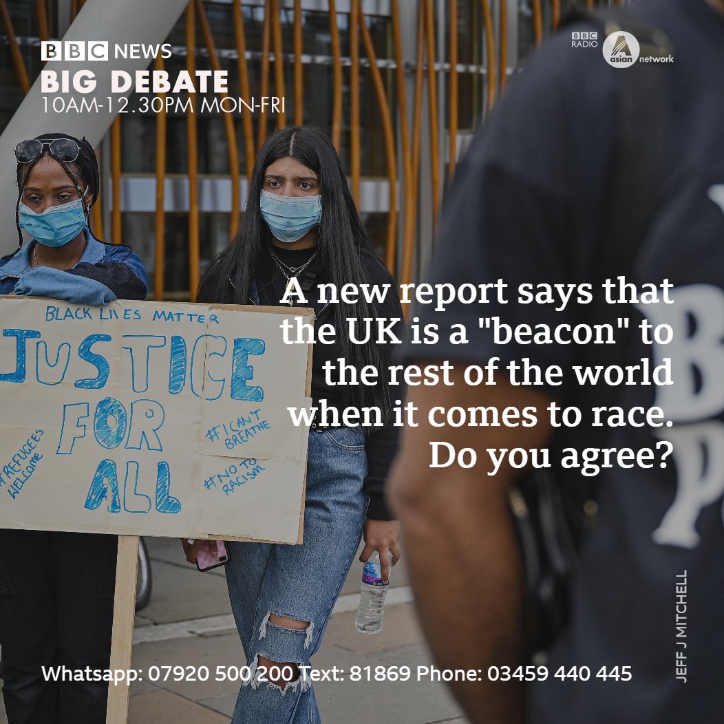 bbcasiannetwork's tweet photo. The report comes from the Commission on Race &amp; Ethnic Disparities set up after the Black Lives Matter protests. Does your social class have more impact on your life than your race? Is race equality getting better?

Have your say on the Big Debate show: https://t.co/Itc7Dh7OQn https://t.co/JetzDnaDHc