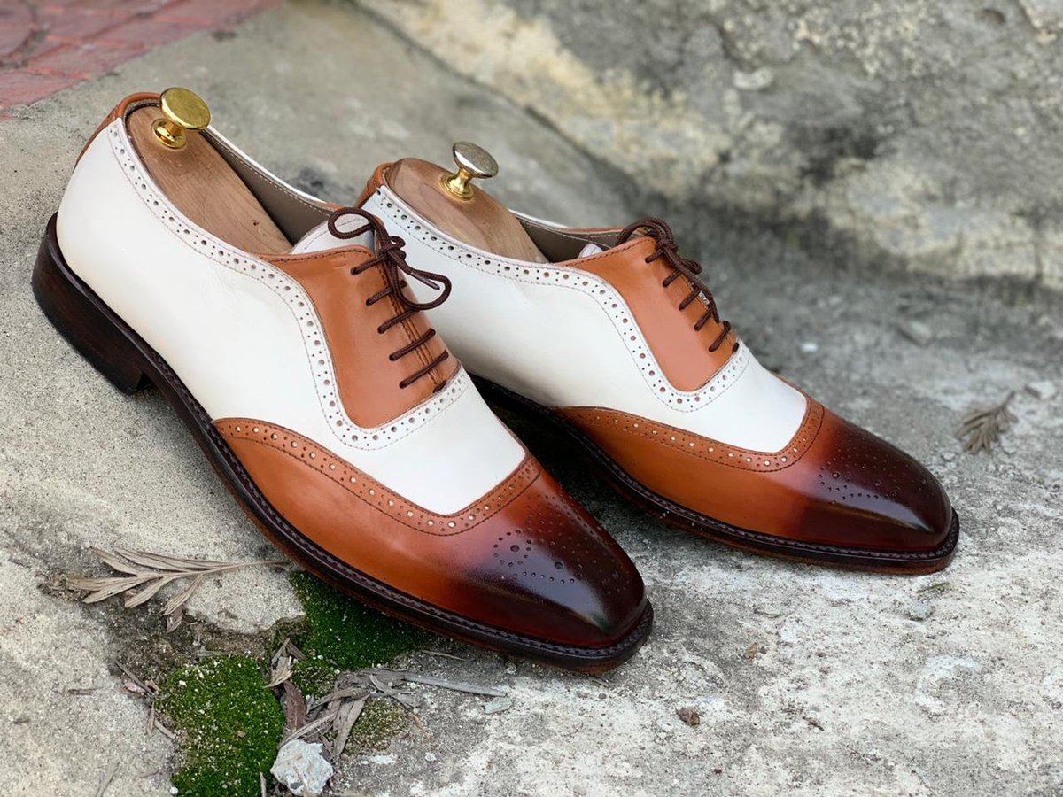 BazaarLeather's tweet photo. #mens #leather #bazaar #menshoes #leathershoes #handmadeshoes #brogueshoes #whitebrownshoes #designershoes #streetwear #streetstyle #styleoftheday #mensfashion #fashionoftheday #fashionshoes #beautifulshoes #footwearformen #brandedshoes #luxuryshoes |TLB https://t.co/MjQHv2s63d https://t.co/PAhJX36vw7