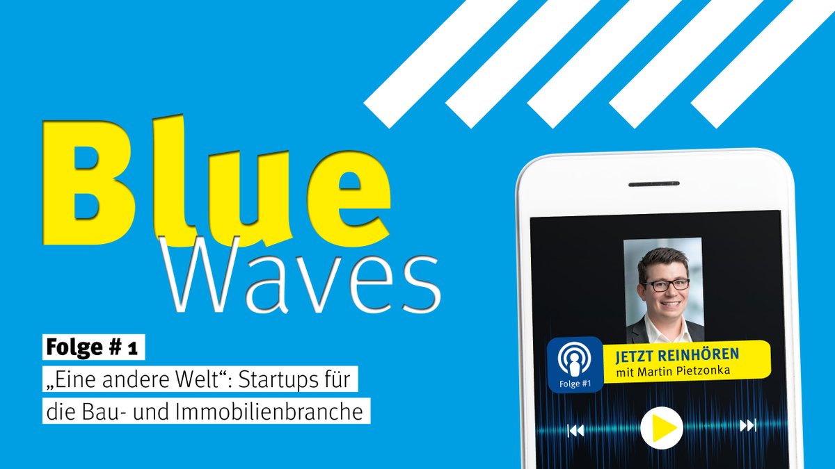 Drees & Sommer (@drees_sommer) on Twitter photo „Eine andere Welt“ – die öffnet sich etablierten Playern der #Bau- und #Immobilienbranche, wenn sie mit #Startups zusammenarbeiten. So sieht es <a href="/MartinPietzonka/">Martin Pietzonka</a>, Leiter #Innovation Services in der ersten Episode des Drees & Sommer-Podcasts Blue Waves.
🎧 dreso.com/de/aktuelles/d… „Eine andere Welt“ – die öffnet sich etablierten Playern der #Bau- und #Immobilienbranche, wenn sie mit #Startups zusammenarbeiten. So sieht es <a href="/MartinPietzonka/">Martin Pietzonka</a>, Leiter #Innovation Services in der ersten Episode des Drees & Sommer-Podcasts Blue Waves.
🎧 dreso.com/de/aktuelles/d…