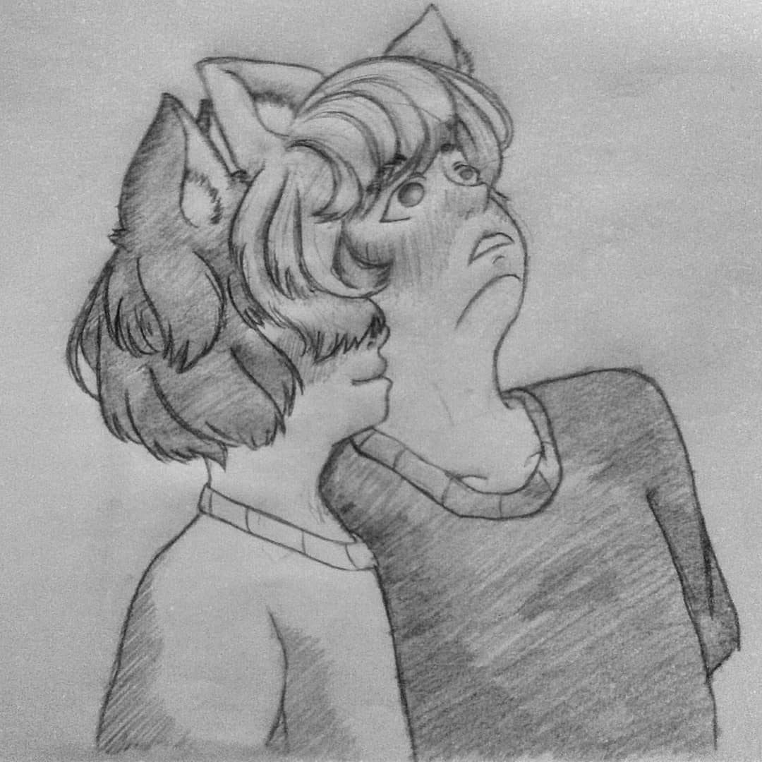 Satzuki_Ni1's tweet photo. Un pequeño dibujo basado en estos dos lindos lobos.
#Dibujo #Dibujos #DibujoALapiz #DibujoConLapiz #Dibuko #DibujoTradicional #Arte #MiArte #MiEstilo #Draw #Draws #Drawing #DrawWhitPencil #TradicionalDraw #TradicionalDrawing #Art #MiArt #MyStyle #MhStyle #Yaoi #BoysLove #Wolf https://t.co/YNCyzm2WQj