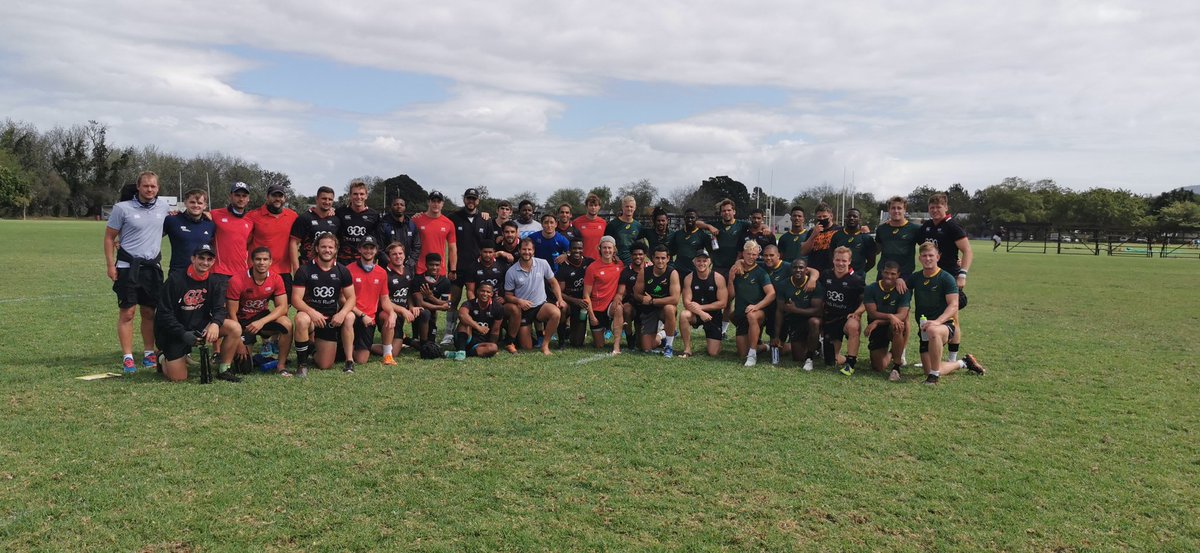 As we finish another conditition block, just a genuine shout-out to our <a href="/sas_hp/">Stellenbosch Academy of Sport</a> Sevens Academy friends who has offered us real time matches over the last couple of weeks. Much appreciated all! 
<a href="/HorneFrankie/">Frankie Horne</a> <a href="/snymanphilip/">Philip Snyman</a> 
#BestOfUs