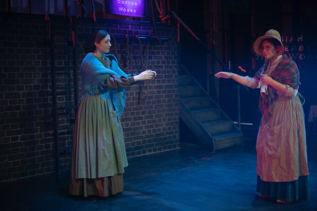 Some pictures from our <a href="/AUBactors/">AUB Actors</a> performance of Charles Dickens' 'Hard Times' in December, directed by @kirstie_davis. Such a wonderful experience even with the challenge of social distancing!