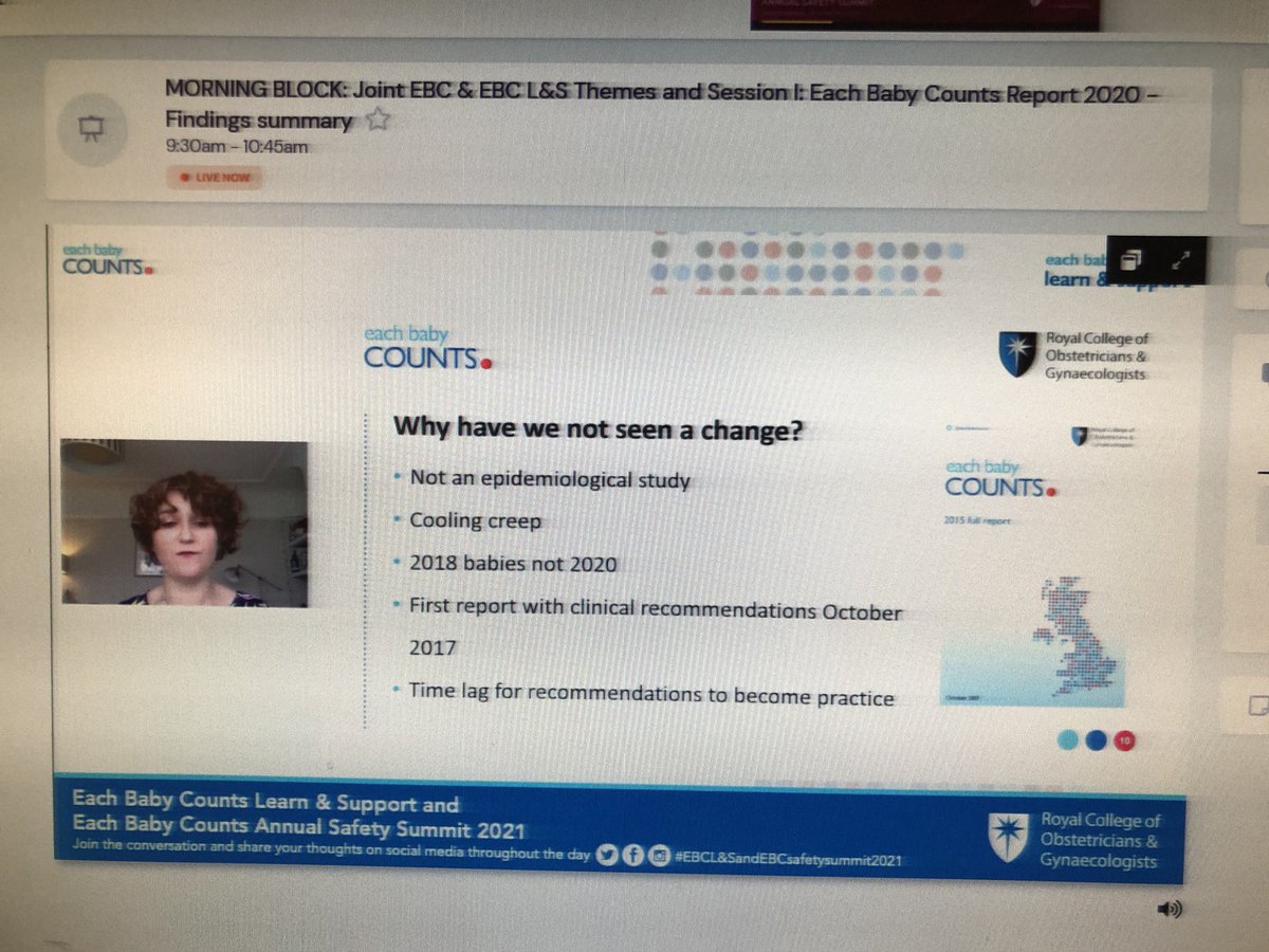 CfSaferBirths's tweet photo. #EBCL&SandEBCsafetysummit2021 @lou_robertson5 talks about the increase in parental involvement and quality of reviews, sadly the number of babies has not reduced - the slide shows some of the thoughts around this. Thank you for all you have done @lou_robertson5 https://t.co/JRf9sa2DYP