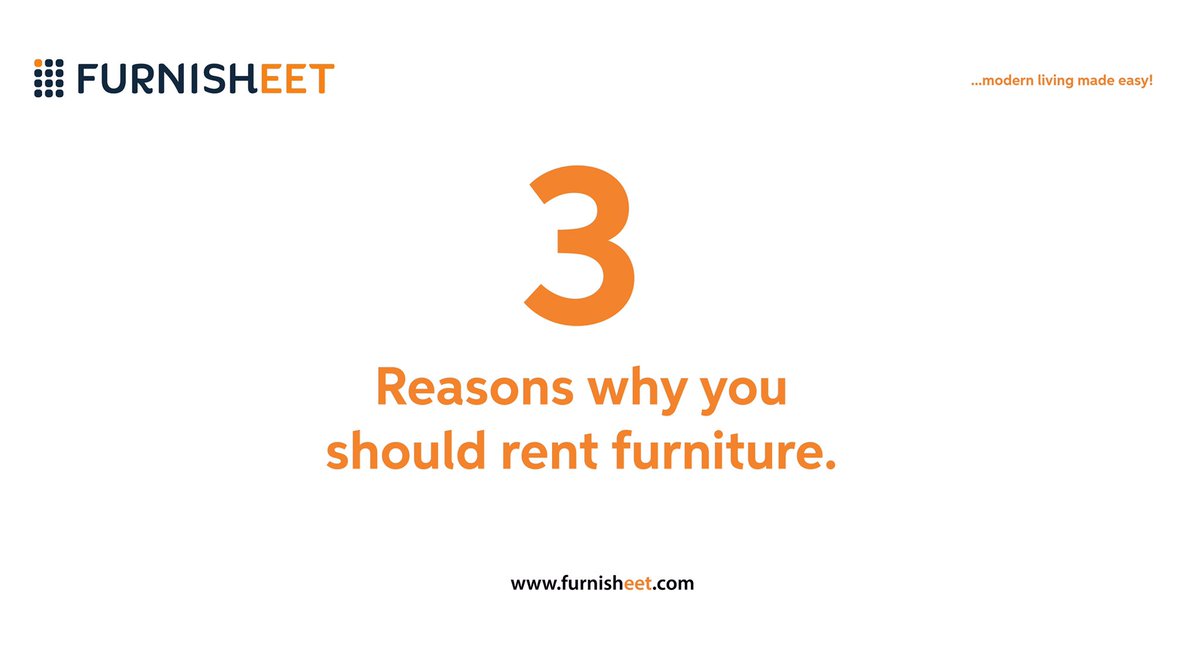 furnisheet's tweet photo. 3 reasons why you should rent furniture https://t.co/sHf6SxZK2b