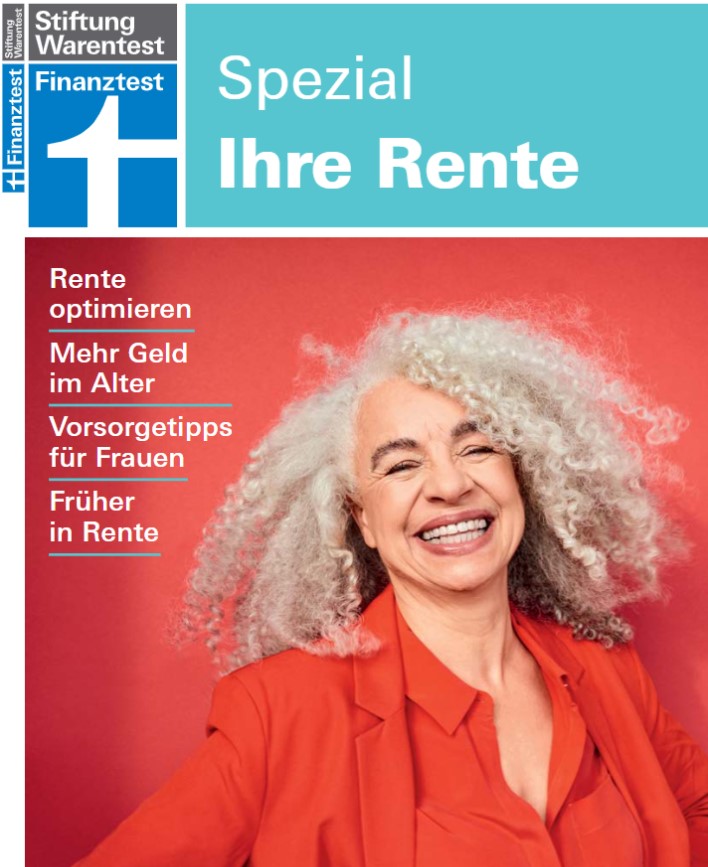 Tipps und Tricks zur gesetzlichen Rente gibt es in unserem neuen Finanztest-Spezialheft "Ihre Rente". Egal, ob man früher in Rente möchte oder sogar länger arbeiten will: Die Rente bietet viele Gestaltungsmöglichkeiten. Jetzt im Kiosk oder hier: test.de/shop/altersvor…