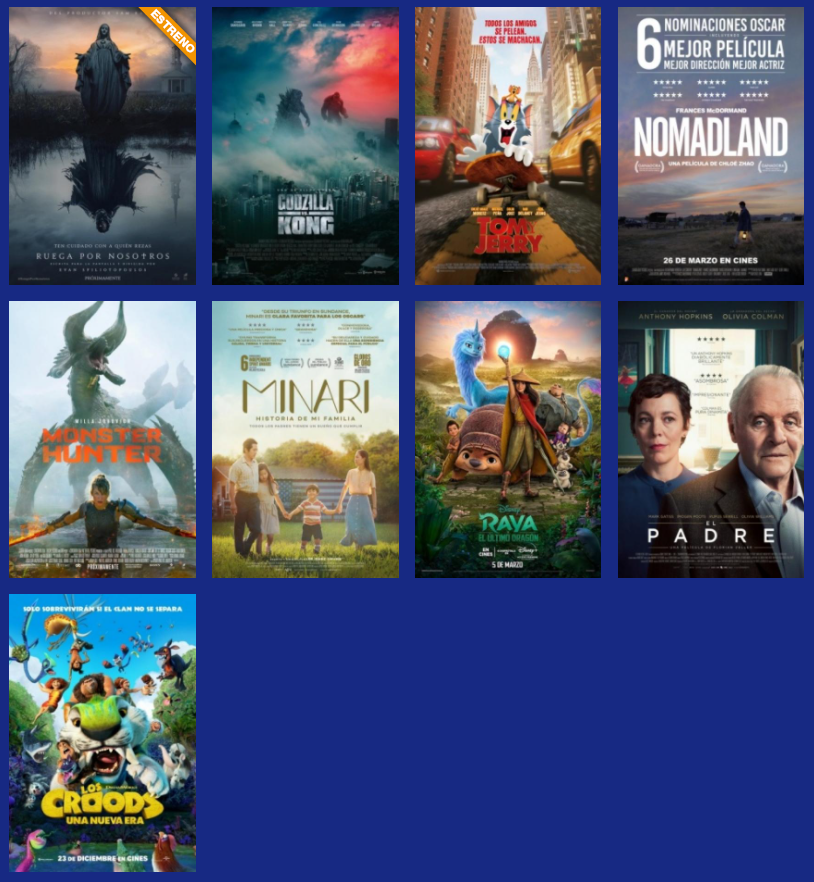 CinesAvila's tweet photo. ✨ Actualizamos cartelera ✨

Con un estreno de miedo 😱👉 'Ruega por nosotros'.

Para que estos días de descanso, venir al cine sea un planazo 🎞🙌

#CinesEstrella #Ávila #actualizamoscartelera #súperestreno #ruegapornosotros🙏 #veniralcineesunplanazo #CulturaSegura #YoVoyAlCine https://t.co/TV8CPHmWyh