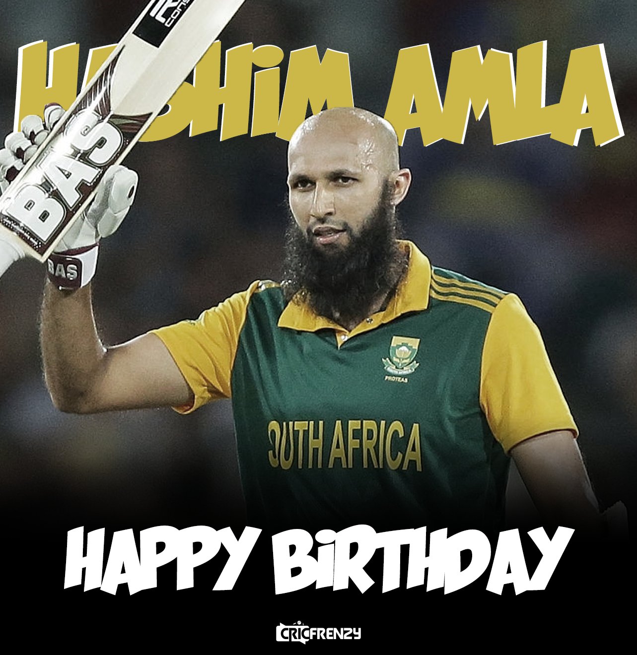 Fastest ever to score 2000, 3000, 4000, 5000, 6000 and 7000 runs in ODI
Happy birthday Hashim Amla    