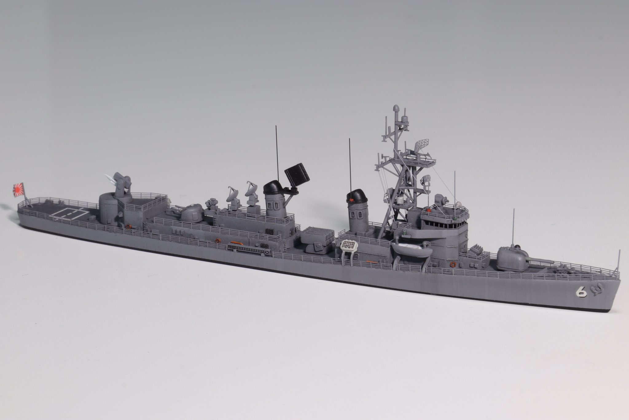 青眼鏡の模型制作記 в X: „ミサイル駆逐艦「矢風」完成！ 架空