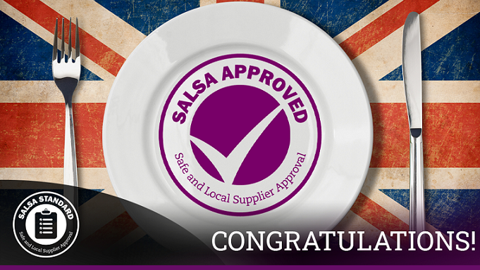 We are SALSA APPROVED AGAIN!

We are in the process of some exciting changes within the company that will be announced shortly. In the meantime, one of our most recent achievements, our updated SALSA Approval following a thorough independent inspection!
<a href="/salsafood/">SALSA Food</a>
#salsaapproval
