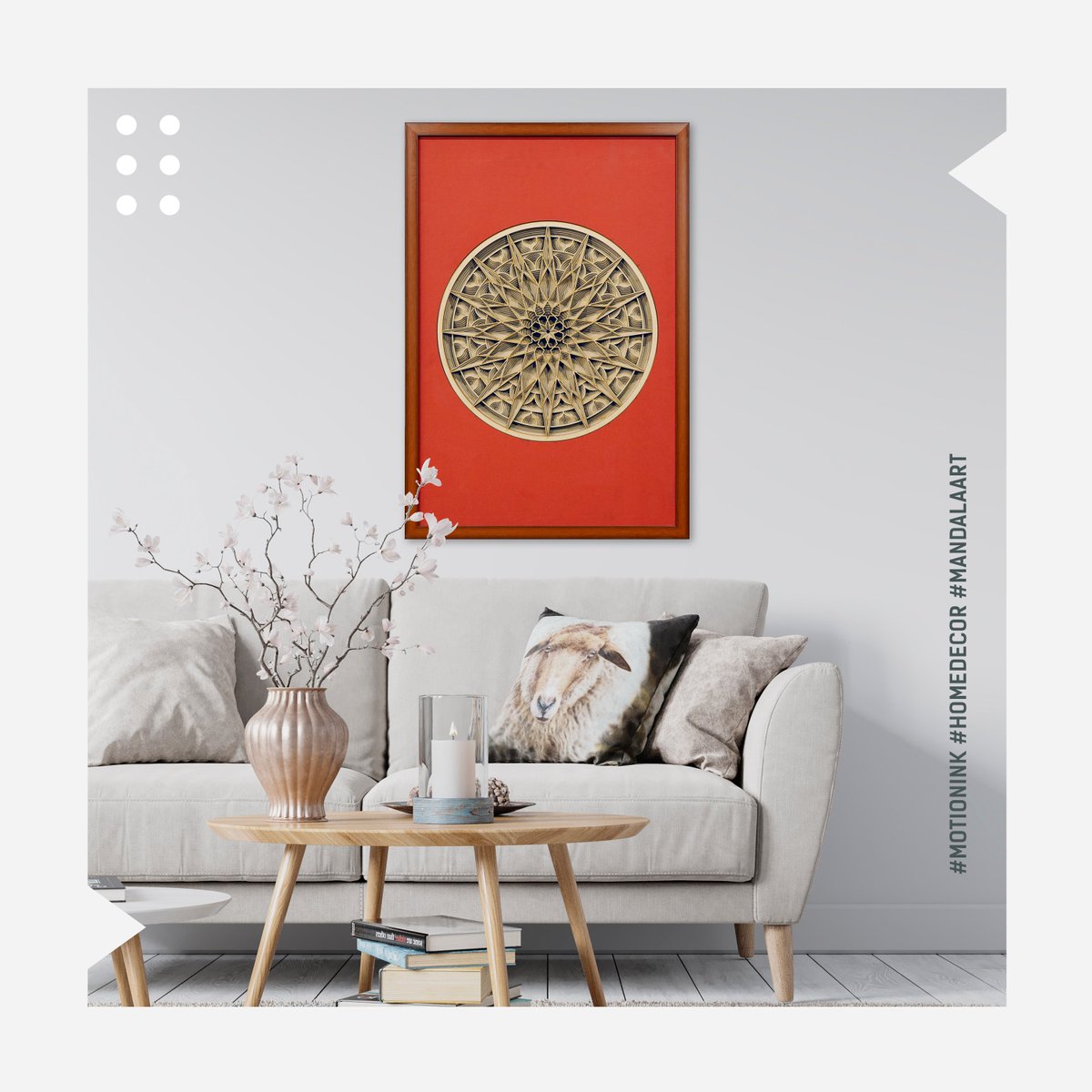 motioninkstore's tweet photo. The meaning of the word mandala in Sanskrit is circle. Mandala is a spiritual and ritual symbol in Hinduism and Buddhism, representing the universe. The circular designs symbolize the idea that life is never ending and everything is connected... https://t.co/TQ8PIArY0x